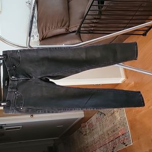 Skinny Jeans, faded black wash